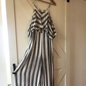 Stipes jumpsuit